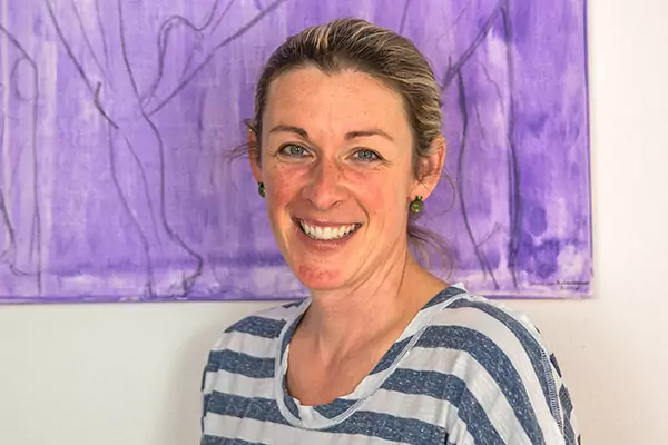 Physiotherapeutin Anne Aschenbrenner